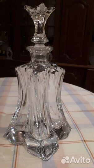 Графин новый хрустальный богемия 28 см