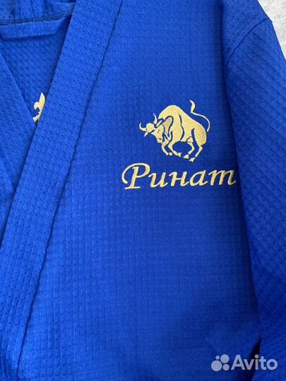 Халат вафельный новый