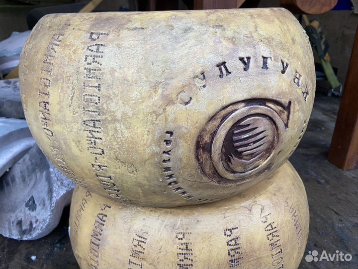 Макет сырных головок