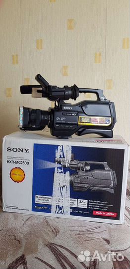 Видеокамера Sony HXR-MC 2500 full HD 1920*1080 HD