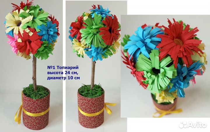 Поделка на 8 марта цветы