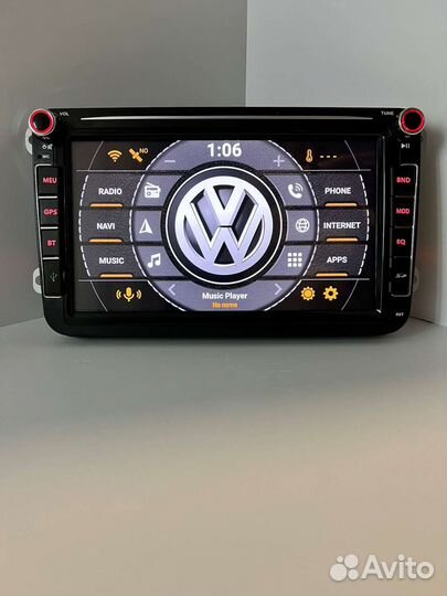Магнитола Volkswagen Android