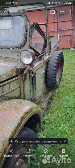 ГАЗ 69 2.1 МТ, 1972, 300 000 км