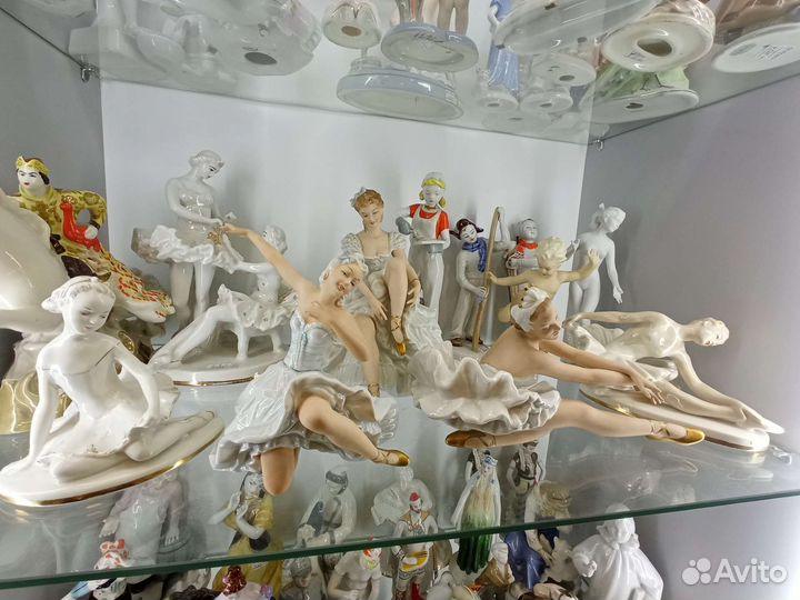 Статуэтка балерина фарфор