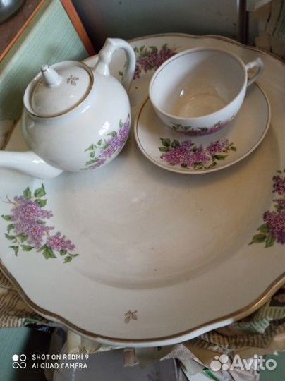 Сервиз коллекционный столовый Сирень