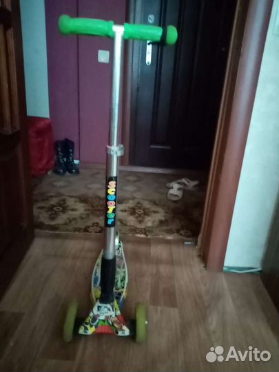 Самокат детский со складной ручкой