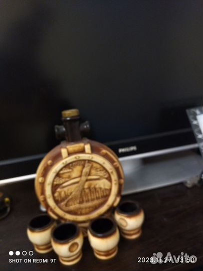 Кувшин. Штоф и 4 стопки. СССР