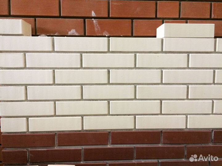 Кирпич керамический белый облицовочный