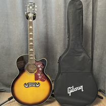 Электроакустическая гитара Gibson J200 + чехол