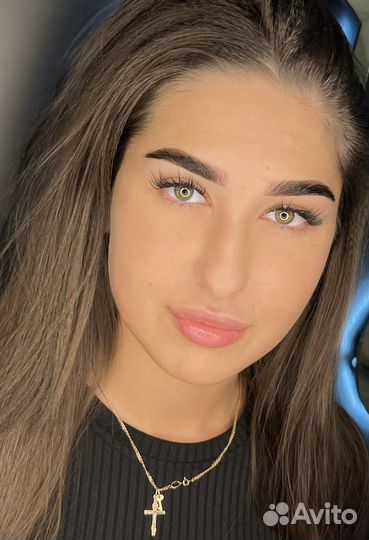 Бесплатно окрашивание бровей