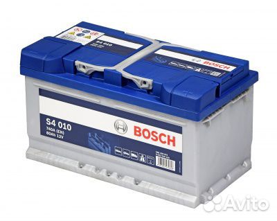 Автомобильный аккумулятор bosch S4 010 80R акб