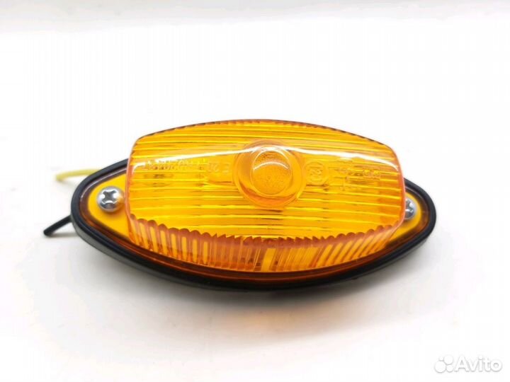 Фонарь габаритный на прицеп G02 желтый