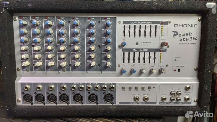 Усилитель + микшер