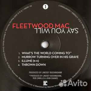 Fleetwood Mac – Say You Will (2LP)