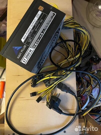 Блок питания 2000w 6 pin