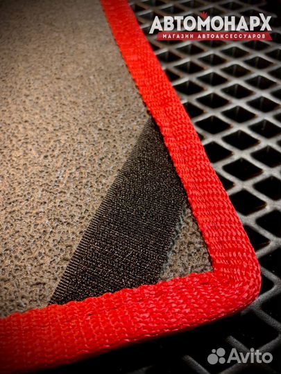 Ворсовые коврики премиум-класса Chevrolet Spark