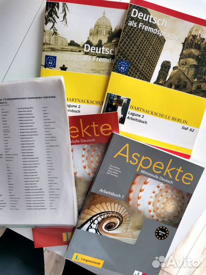 Учебники по немецкому языку /Aspekte B1+ /DaF A2