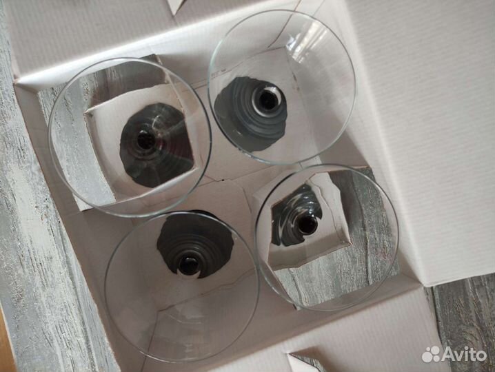 Набор стопок, набор бокалов для мартини