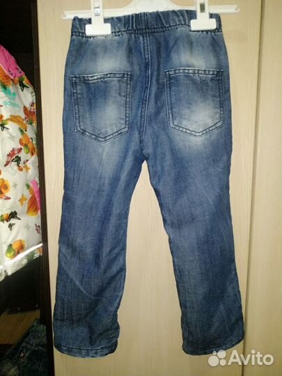 Джинсы, юбка 98 размер