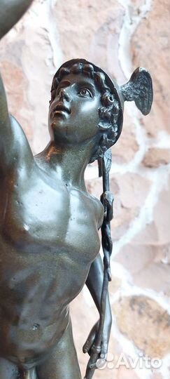 Большая интерьерная фигура Марс Гермес Меркурий