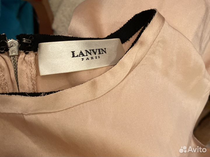 Платье Lanvin шелковое 42-44 размер