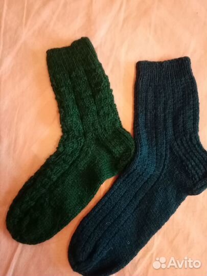 Носки вязаные мужские
