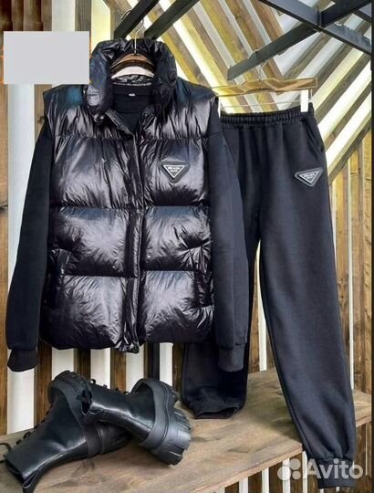 Костюм тройка prada