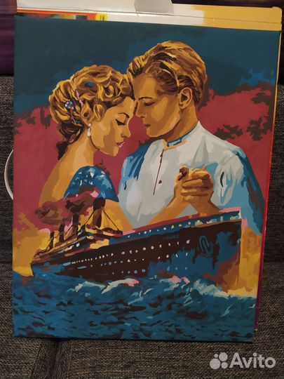 Картина Титаник по номерам