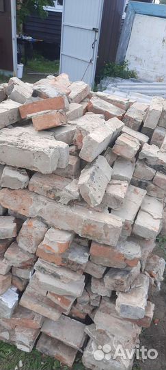 Кирпич красный бу и шифер бу