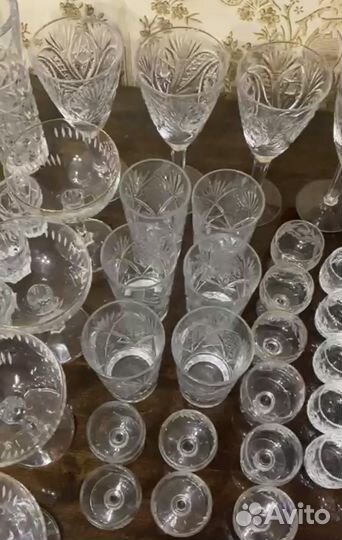 Хрустальная посуда СССР