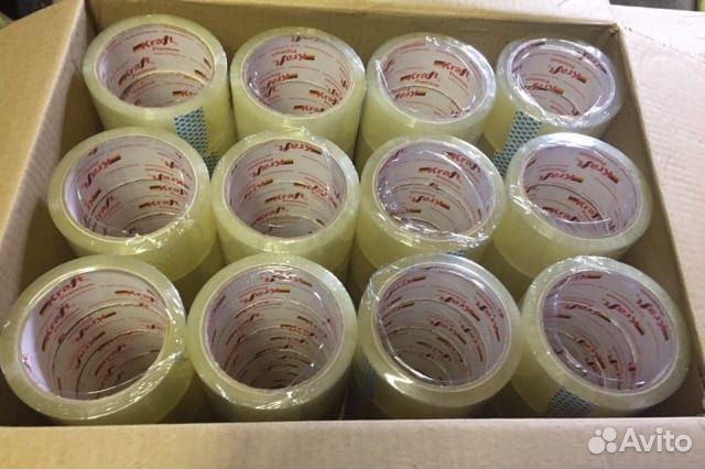 Прозрачный и цветной скотч Клейкая лента