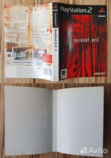 PS2 Resident Evil 4. Лицензия