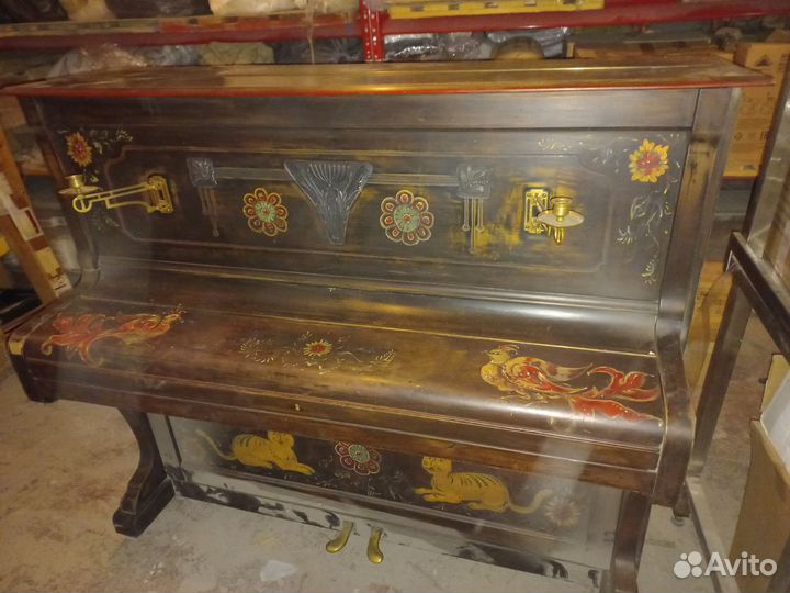 Старинное пианино немецкое Becker