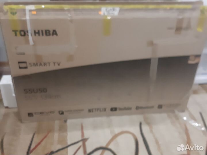 Toshiba 4K 55u50 SMART новый