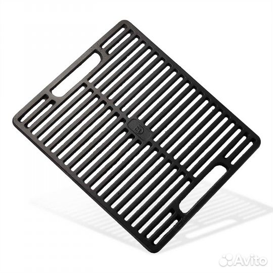 Решетка-гриль чугунная 47х40 см с ручками Узбекист
