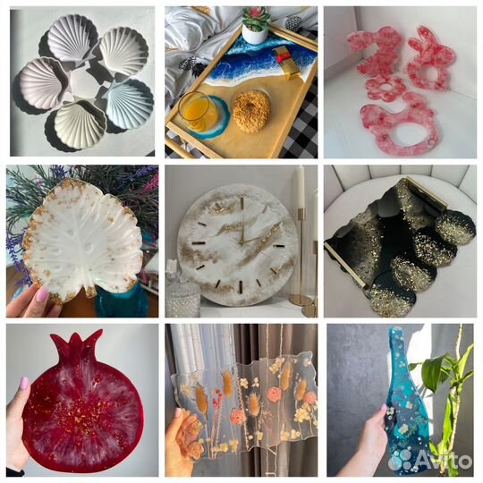 Мастер класс по эпоксидной смоле