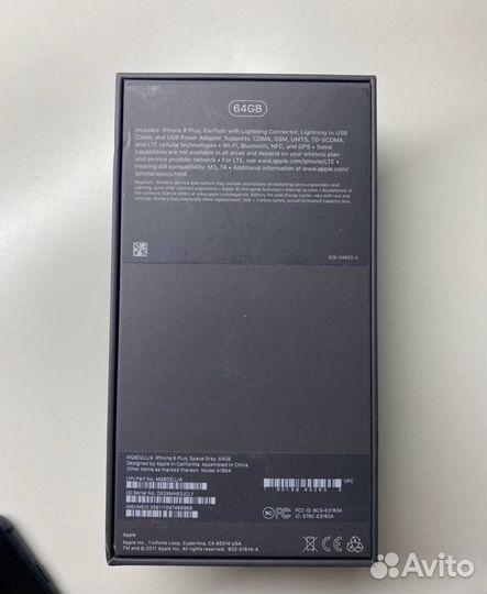 Мобильные телефоны бу iPhone 8 plus