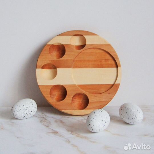 Подставка круглая для яиц и кулича, d190*20