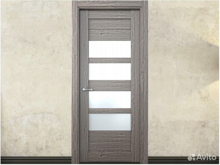 Межкомнатные двери из массива сосны. Установка