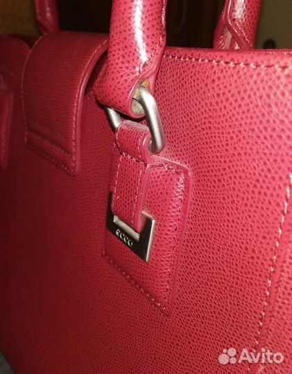 Сумка женская натуральная кожа Ecco б/у