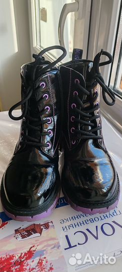 Ботинки демисезонные для девочки 35 размер