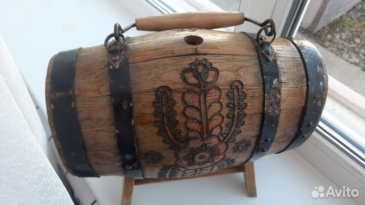Бочонок деревянный СССР