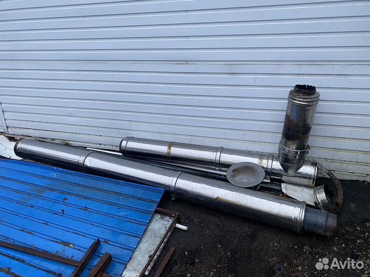 Труба для дымохода сендвич 150 бу