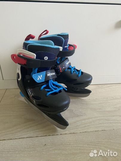 Коньки детские раздвижные nordway jumper р.27-30