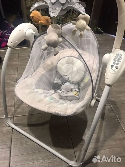 Детские электронные качели
