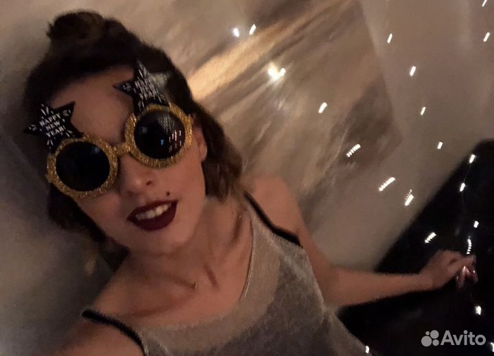 Очки новогодние