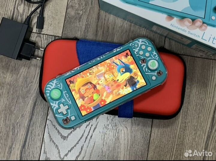 Прошитая Nintendo Switch Lite 288gb 400+ Игр Набор