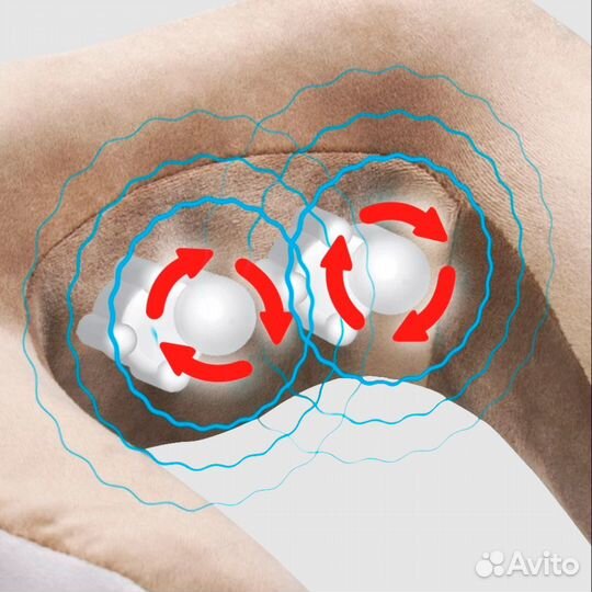 Массажная ортопедическая подушка Yamaguchi Travel