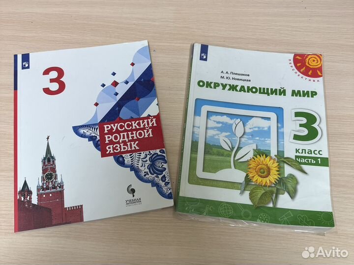 Учебники 3 класс окружающий мир и родной язык