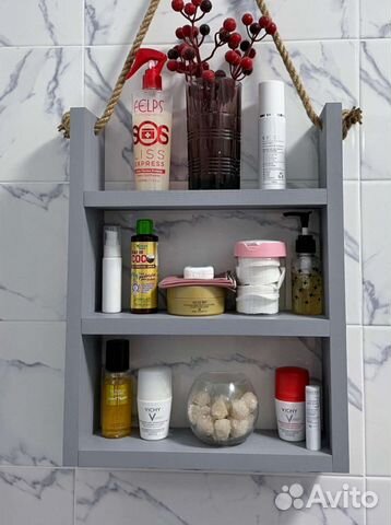 Полка настенная деревянная